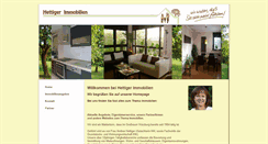 Desktop Screenshot of hettiger-immobilien.com